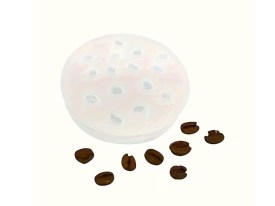 Molde silicona granos de cafe